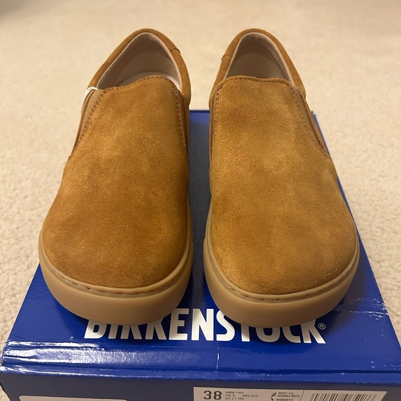 Birkenstock Oswego Casual Sneakers Mink Color Size 38 Narrow Width - Picture 2 of 7